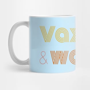 Vaxxed and Waxed - Vaxxed Summer Shirt Design Mug